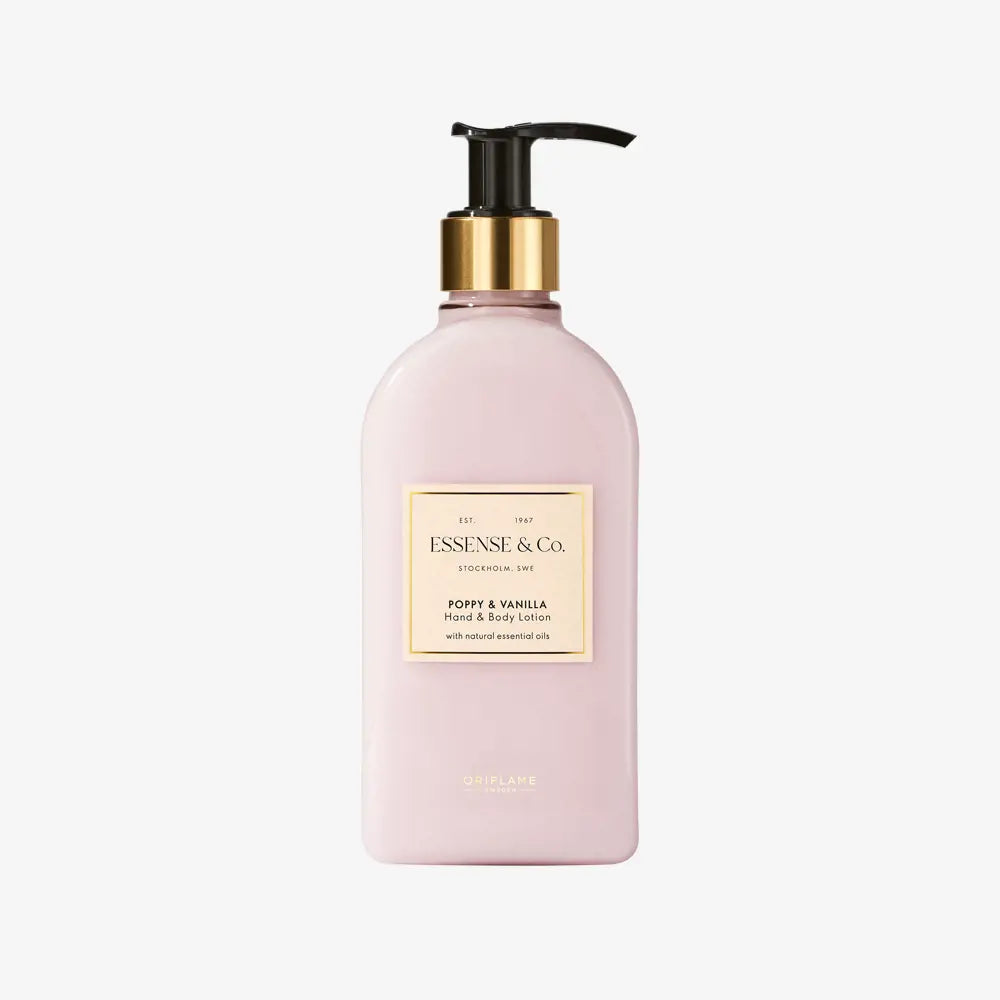 Essense&Co. Poppy & Vanilla Hand & Body Lotion-300ml