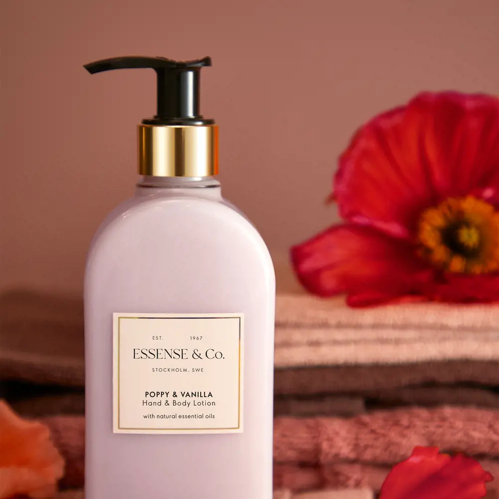 Essense&Co. Poppy & Vanilla Hand & Body Lotion-300ml